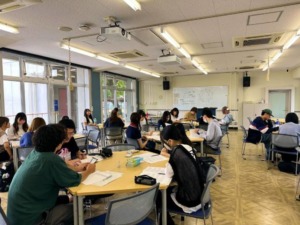 高知大学での講義風景